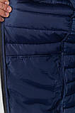 Куртка чоловіча демісезонна, колір синій, 214R06, фото 6