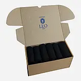 Набір шкарпеток Лео Теніс Basic 40-45 6 пар Чорний, фото 6