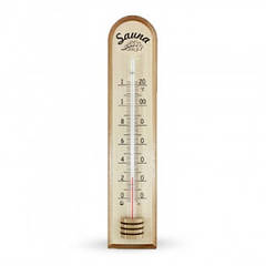 Термометр для бани вик.10  р.240*60 - деревоТС. Saunapro
