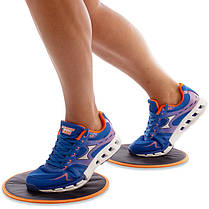 Диски-слайдери для глайдингу Zelart SLIDE DISCS 22 см в комплекті 2 штуки, фото 4