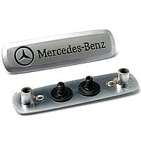 Эмблема шильдик Mercedes-Benz для автомобильных ковриков Алюминий 1 шт