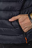 Куртка чоловіча демісезонна, колір чорний, 234R552, фото 5