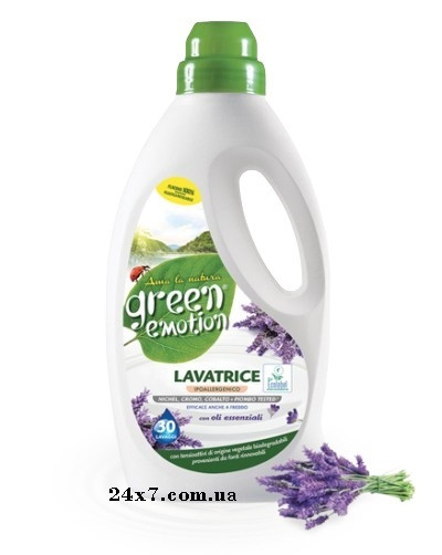 Гіпоалергенний гель для прання Green Emotion Lavatrice Busta 1.5 л