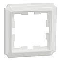 MERTEN D-Atique Рамка 1-постова білий лотос MTN4010-4735, фото 2