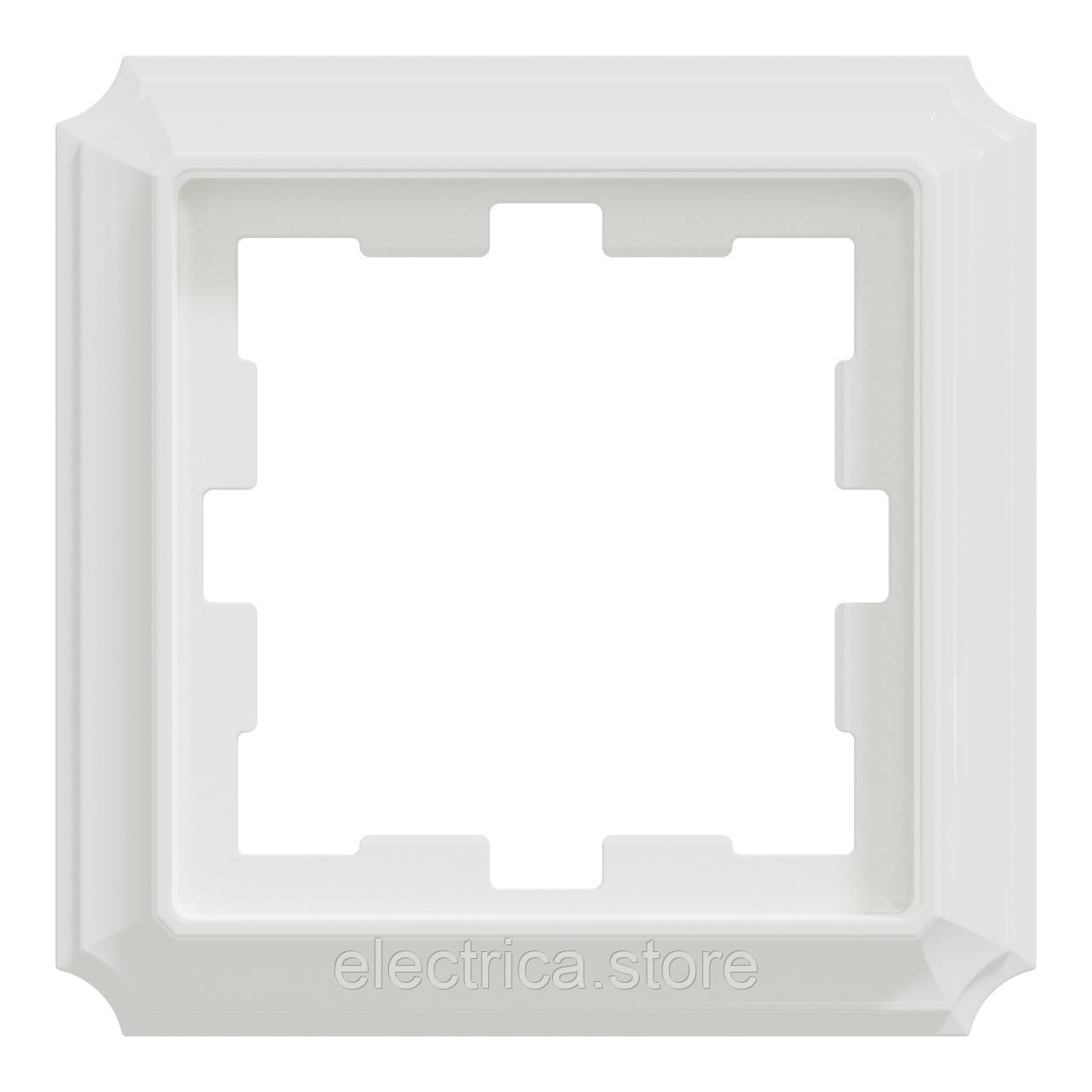 MERTEN D-Atique Рамка 1-постова білий лотос MTN4010-4735, фото 1