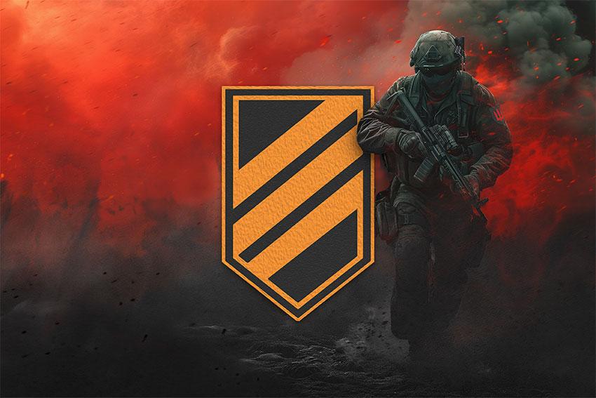 Прапор 3 ОШБр ЗСУ (аналог) червоний світанок