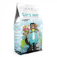 CAT'S WAY бентонитовый наполнитель для кошек с ароматом марсельского мыла 5 л