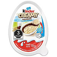Шоколадный десерт Kinder Creamy Milky & Crunchy 19г 24шт/ящ