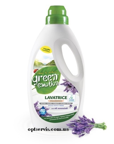 Гіпоалергенний гель для прання Green Emotion Lavatrice Busta 1.5 л