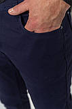 Штани чоловічі на флісі, колір синій, 129R2075, фото 5