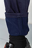 Штани чоловічі на флісі, колір синій, 129R2075, фото 6