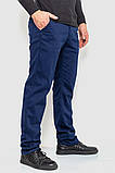 Штани чоловічі на флісі, колір синій, 129R2003-1, фото 3