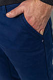 Штани чоловічі на флісі, колір синій, 129R2003-1, фото 5