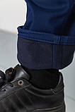 Штани чоловічі на флісі, колір синій, 129R2003-1, фото 6