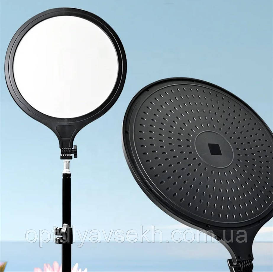 Кільцева світлодіодна LED-панель ZL-QP260 - 26см., (20 Вт.) зі штативом, на USB, фото 1