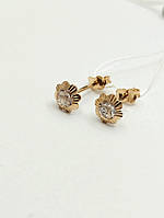 Золоті сережки гвіздочки Ukr-gold