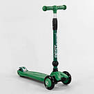 Самокат-біговел Best Scooter 3 в 1 BS-78812 Зелений Триколісний самокат трансформер із батьківською ручкою, фото 7