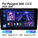 Штатна магнітола Teyes СС3  для Peugeot 308 2013-2017, фото 2