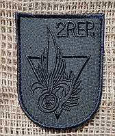 Шеврон 2REP, 2 полк парашутистів французького легіону