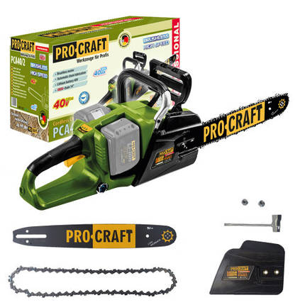 Пила ланцюгова акумуляторна PRO-CRAFT PCA40/4/2 battery(без АКБ и зар. устр), фото 1
