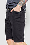 Джинсові шорти чоловічі, колір чорний, 186R001, фото 3