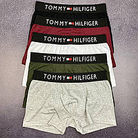 Мужские трусы Tommy Hilfiger. Набор боксеров Томми Хилфигер 5 штук