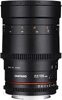 Об'єктив Samyang 135mm T2.2 ED UMC V-DSLR (Canon)