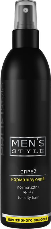 Спрей нормалізуючий для жирного волосся ProfiStyle Men's style 250 мл