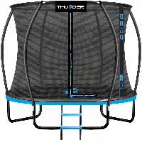 Батут с внутренней сеткой THUNDER Inside Elite 10FT 312 см Black/Blue Черный/синий