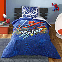 Постельное белье TAC Disney 160×220 см. Spiderman Blue City