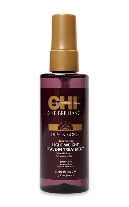 Незмивна сироватка-шовк для волосся CHI Deep Brilliance Shine Serum 89ml