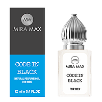 Мужские масляные духи Mira Max CODE IN BLACK