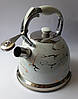 Чайник із свистком EDENBERG EB-8868W білий 3л, фото 2