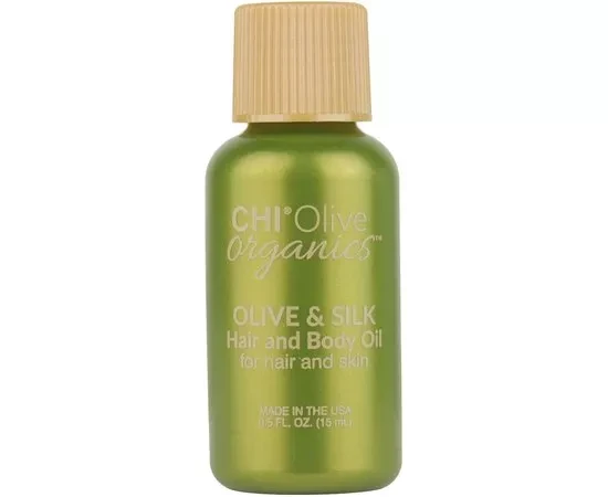 Шовкова олія для волосся і тіла CHI Olive Organics Olive & Silk 15ml