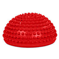 Напівсфера масажна балансувальна Zelart Balance Kit FI-1726 колір червоний ld