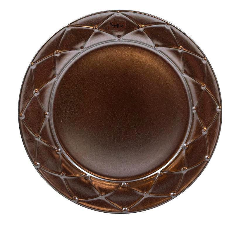 Тарілка для салату керамічна круглої форми Meridian Costa Nova, фото 1