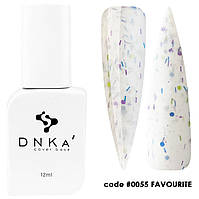 Камуфлювальне базове покриття для нігтів DNKA COVER BASE 12 мл No 0055-0064