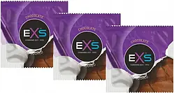 Презервативи EXS Chocolate зі смаком та запахом шоколаду 3 шт