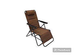 Шезлонг-розкладне крісло Фіджі з подушкою