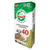 Клей для пінопласту і мінеральної вати Anserglob BCX-40 (армування) (25 кг)