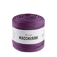 Трикотажная пряжа YarnArt Maccheroni № 119 Слива, 600 г, 120 130 м вторичная