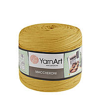 Трикотажная пряжа YarnArt Maccheroni № 125 Охра, 600 г, 120 130 м вторичная