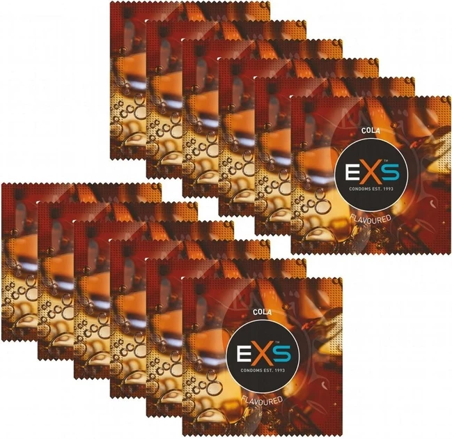 Презервативи EXS Cola ароматизовані 12 шт