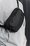 Сумка крос боді з широким ременем Mark Ryden MR8112 водонепроникна (Чорний), фото 7