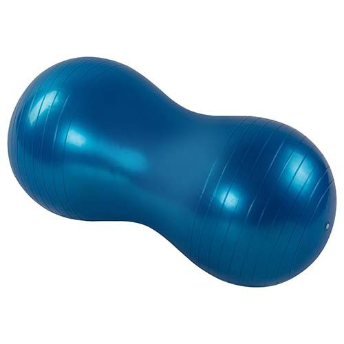 М'яч для фітнесу фітбол арахіс гладкий 45х90 см ABS 5415-12, фото 1