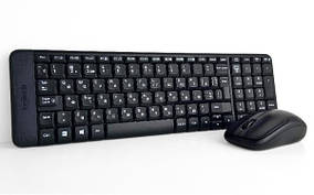 Комплект бездротовий Logitech MK220 Wireless, Black (Refurbished)