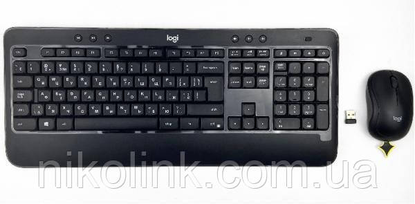 Комплект бездротовий Logitech MK540e Wireless, Black (Refurbished)