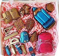 Шоколадні подарунки до Дня Вчителя і 1 Вересня Солодкі подарунки викладачеві Шоколад ручної роботи
