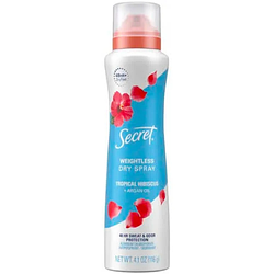 Дезодорант спрей Гібіскус і Арганова олія Secret Antiperspirant Deodorant Dry Spray Tropical Hibiscus