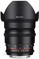 Об'єктив Samyang 16mm T2.2 V-DSLR ED AS UMC CS II (Canon)